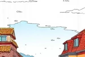 《星轨回廊》封面：主角站在环形空间站舷窗前望向星海