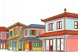 《雾隐刀鸣》封面：雨夜石桥上白衣刀客回身的剪影